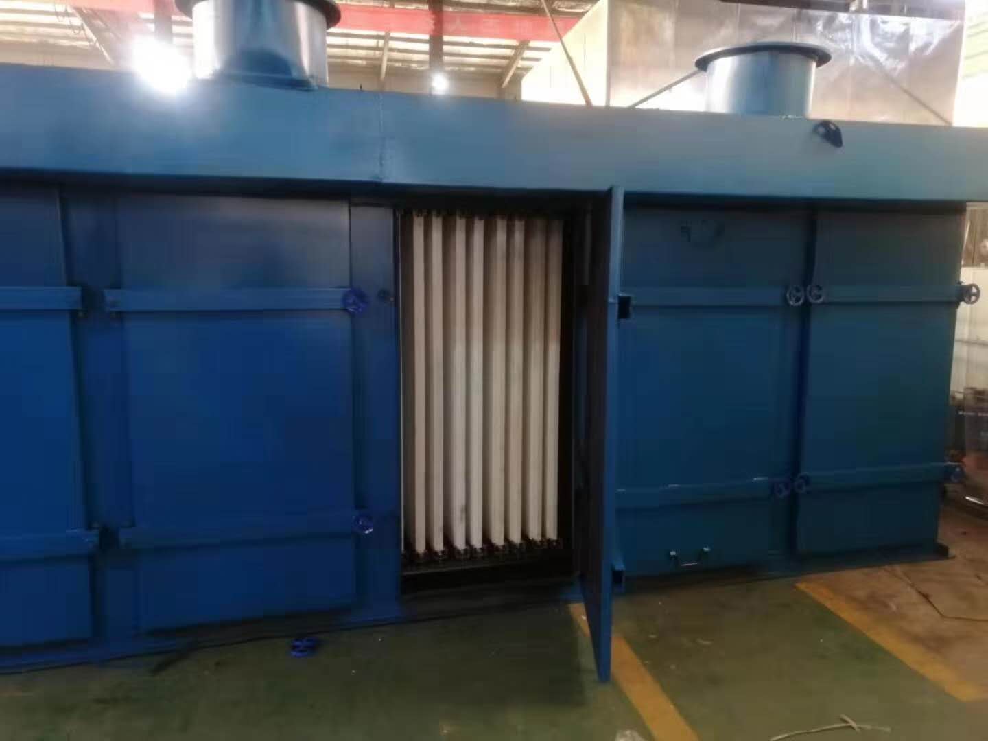 塑燒板除塵器的體積(圖1) 塑燒板除塵器